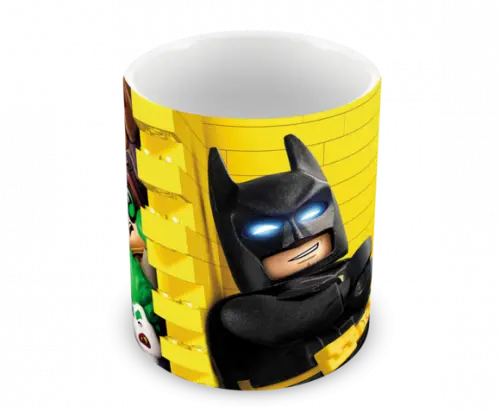 Caneca Polímero Lego Batman Personalizada