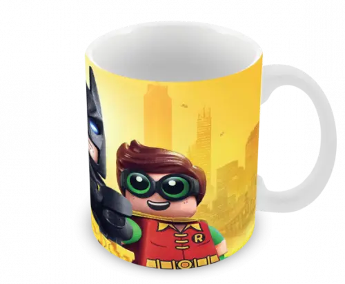 Caneca Polímero Lego Batman Personalizada