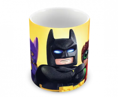 Caneca Polímero Lego Batman Personalizada