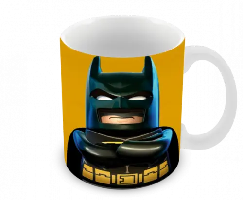 Caneca Polímero Lego Batman Personalizada
