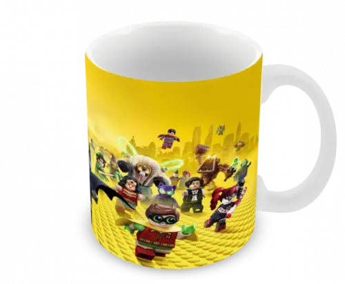 Caneca Polímero Lego Batman Personalizada