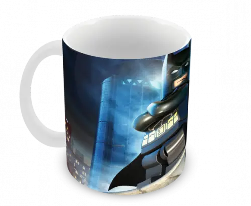 Caneca Polímero Lego Batman Personalizada