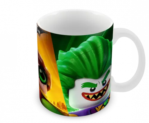 Caneca Polímero Lego Batman Personalizada