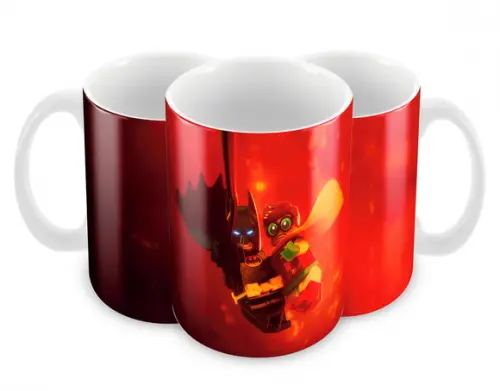 Caneca Polímero Lego Batman Personalizada