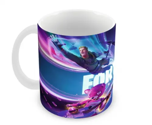 Caneca Polímero Lego Fortnite Personalizada