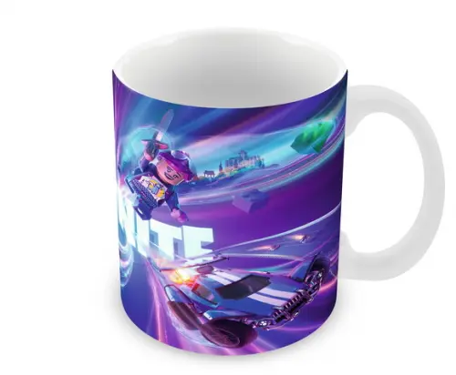 Caneca Polímero Lego Fortnite Personalizada
