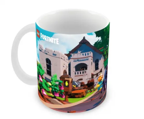 Caneca Polímero Lego Fortnite Personalizada