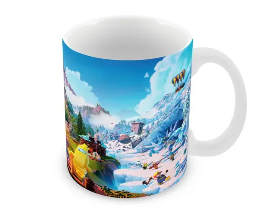 Caneca Polímero Lego Fortnite Personalizada