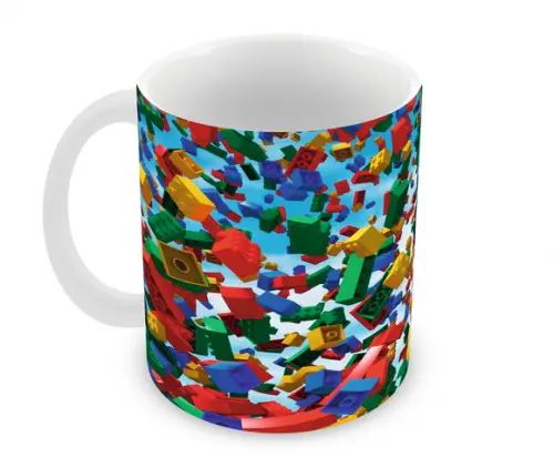 Caneca Polímero Lego Personalizada
