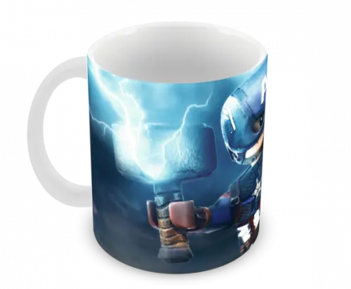 Caneca Polímero Lego Vingadores Personalizada
