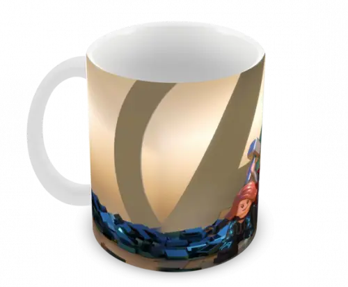 Caneca Polímero Lego Vingadores Personalizada
