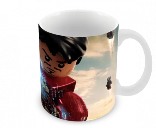 Caneca Polímero Lego Vingadores Personalizada