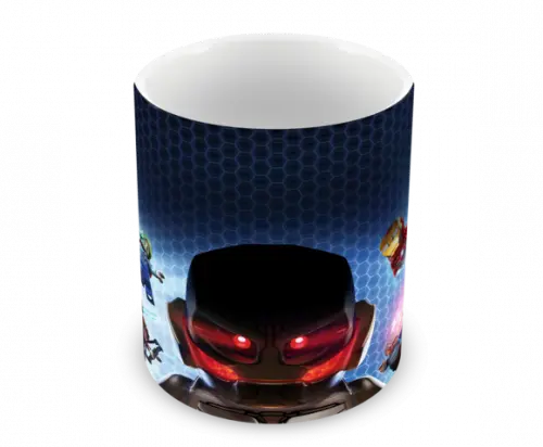 Caneca Polímero Lego Vingadores Personalizada