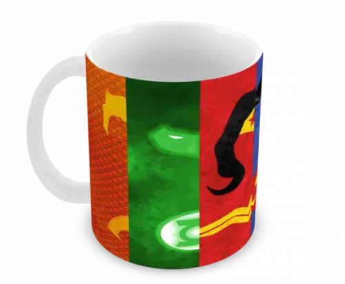 Caneca Polímero Liga da Justiça Personalizada