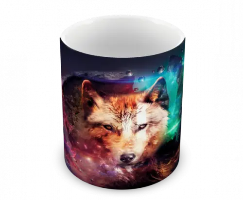 Caneca Polímero Lobos Personalizada