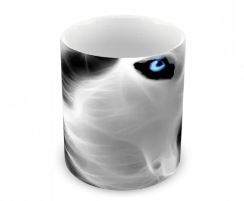 Caneca Polímero Lobos Personalizada