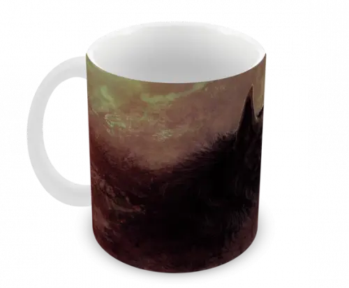 Caneca Polímero Lobos Personalizada