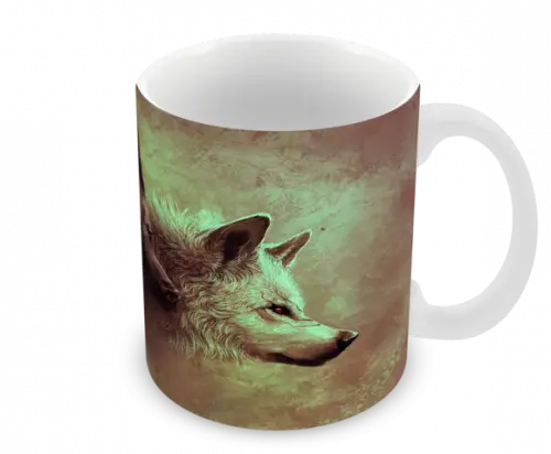 Caneca Polímero Lobos Personalizada
