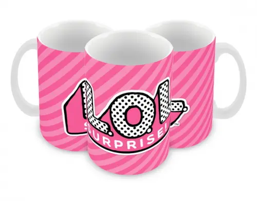 Caneca Polímero Lol Surprise Personalizada