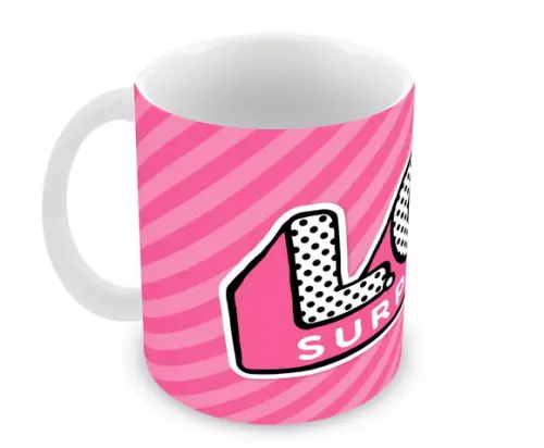 Caneca Polímero Lol Surprise Personalizada