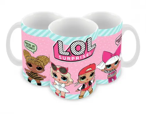 Caneca Polímero Lol Surprise Personalizada