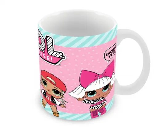 Caneca Polímero Lol Surprise Personalizada