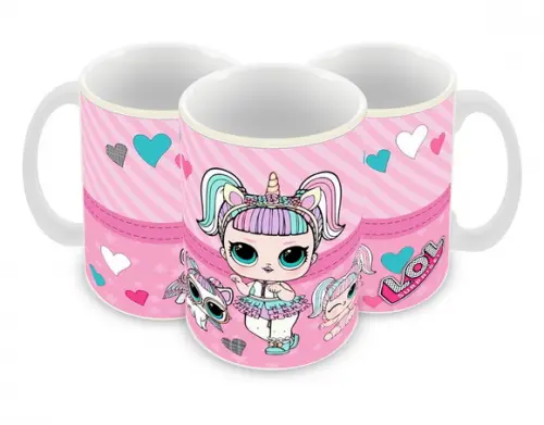 Caneca Polímero Lol Surprise Personalizada