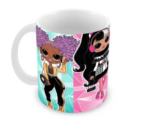 Caneca Polímero Lol Surprise Personalizada