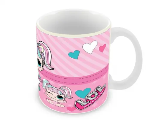 Caneca Polímero Lol Surprise Personalizada
