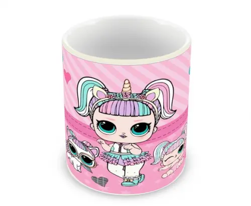 Caneca Polímero Lol Surprise Personalizada