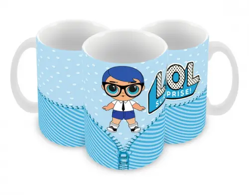 Caneca Polímero Lol Surprise Personalizada