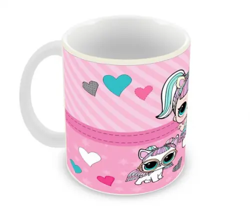 Caneca Polímero Lol Surprise Personalizada