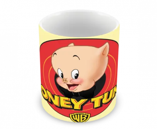 Caneca Polímero Looney Tunes Personalizada