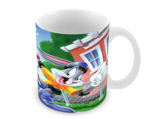 Caneca Polímero Looney Tunes Personalizada