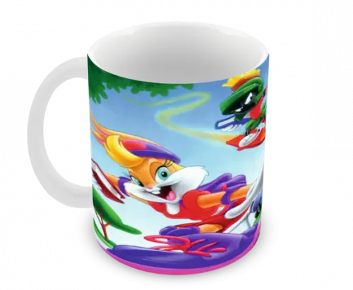 Caneca Polímero Looney Tunes Personalizada