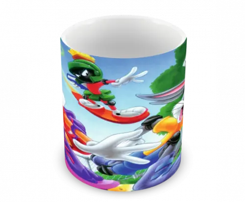 Caneca Polímero Looney Tunes Personalizada