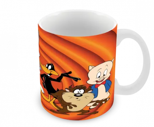 Caneca Polímero Looney Tunes Personalizada