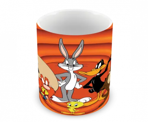 Caneca Polímero Looney Tunes Personalizada