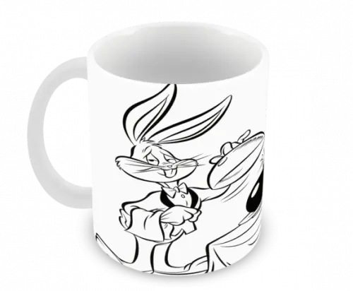 Caneca Polímero Looney Tunes Personalizada