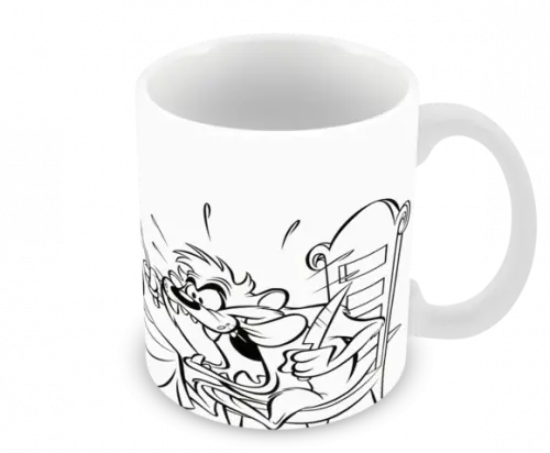 Caneca Polímero Looney Tunes Personalizada
