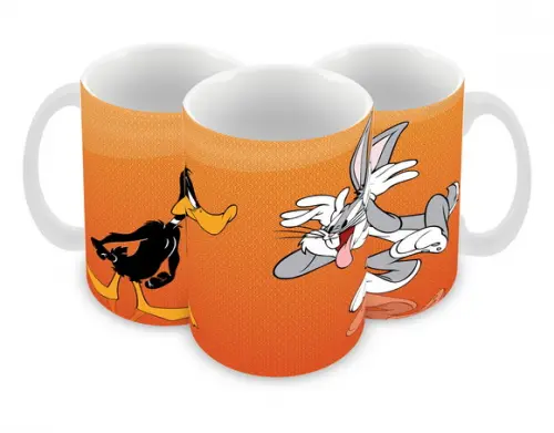 Caneca Polímero Looney Tunes Personalizada