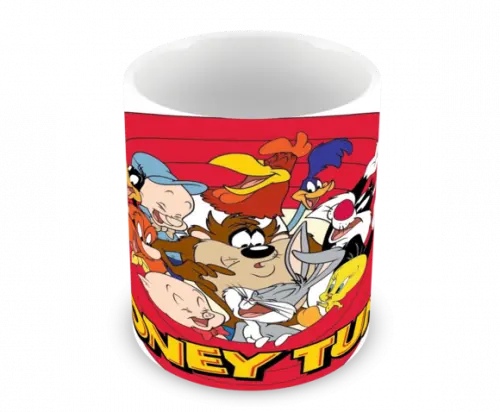 Caneca Polímero Looney Tunes Personalizada