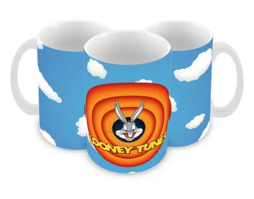Caneca Polímero Looney Tunes Personalizada