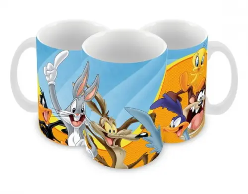 Caneca Polímero Looney Tunes Personalizada