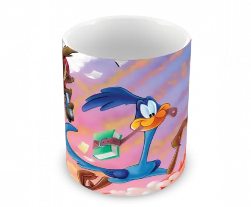 Caneca Polímero Looney Tunes Personalizada