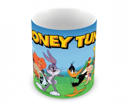 Caneca Polímero Looney Tunes Personalizada