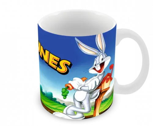 Caneca Polímero Looney Tunes Personalizada