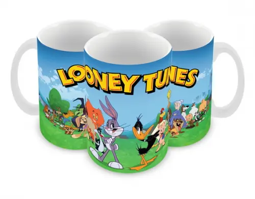 Caneca Polímero Looney Tunes Personalizada