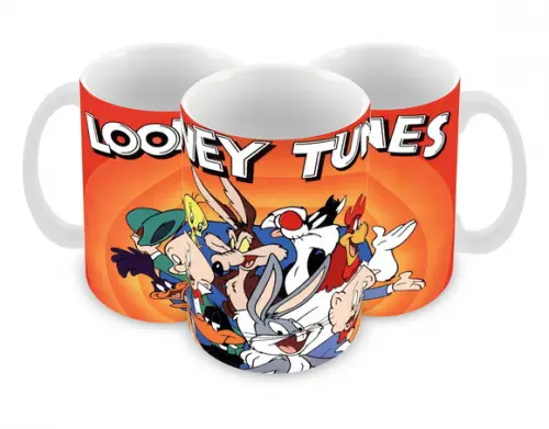 Caneca Polímero Looney Tunes Personalizada