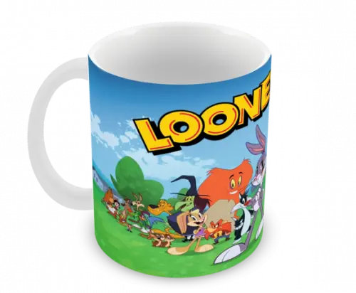 Caneca Polímero Looney Tunes Personalizada
